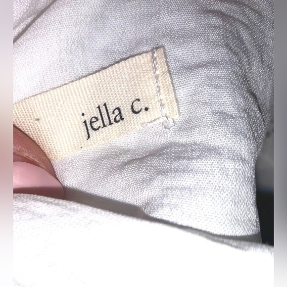 Jella C. Ivory Lace sleeveless Blouse Size Medium - Picture 6 of 7